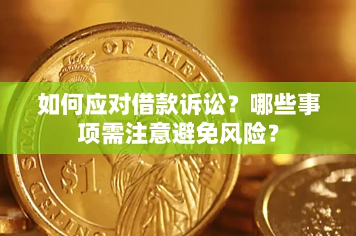 武汉如何应对借款诉讼？哪些事项需注意避免风险？