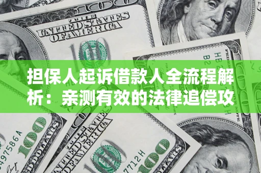 武汉担保人起诉借款人全流程解析：亲测有效的法律追偿攻略
