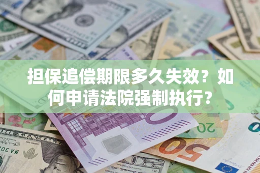 武汉担保追偿期限多久失效？如何申请法院强制执行？