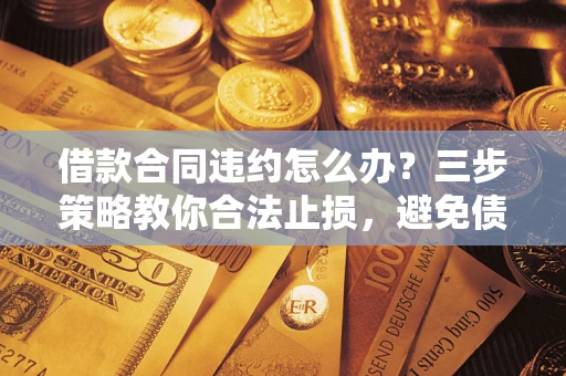 武汉借款合同违约怎么办？三步策略教你合法止损，避免债务危机升级