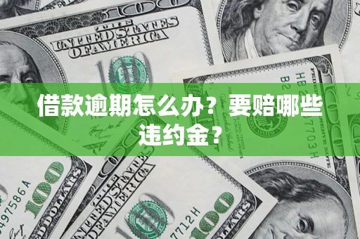武汉借款逾期怎么办？要赔哪些违约金？