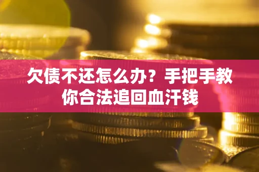 武汉欠债不还怎么办?手把手教你合法追回血汗钱 武汉欠债不还怎么办?手把手教你合法追回血汗钱