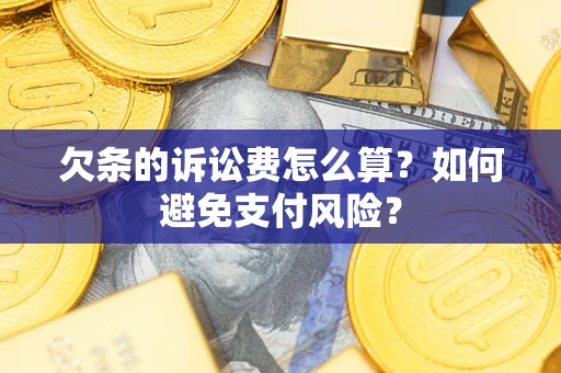武汉欠条的诉讼费怎么算？如何避免支付风险？