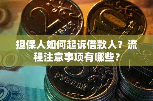 武汉担保人如何起诉借款人？流程注意事项有哪些？